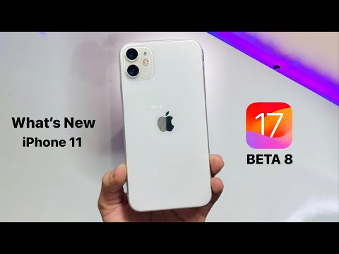 iPhone 11 - New update iOS 17 (Beta 8 New Features & Changes) iOS 17 Beta 8