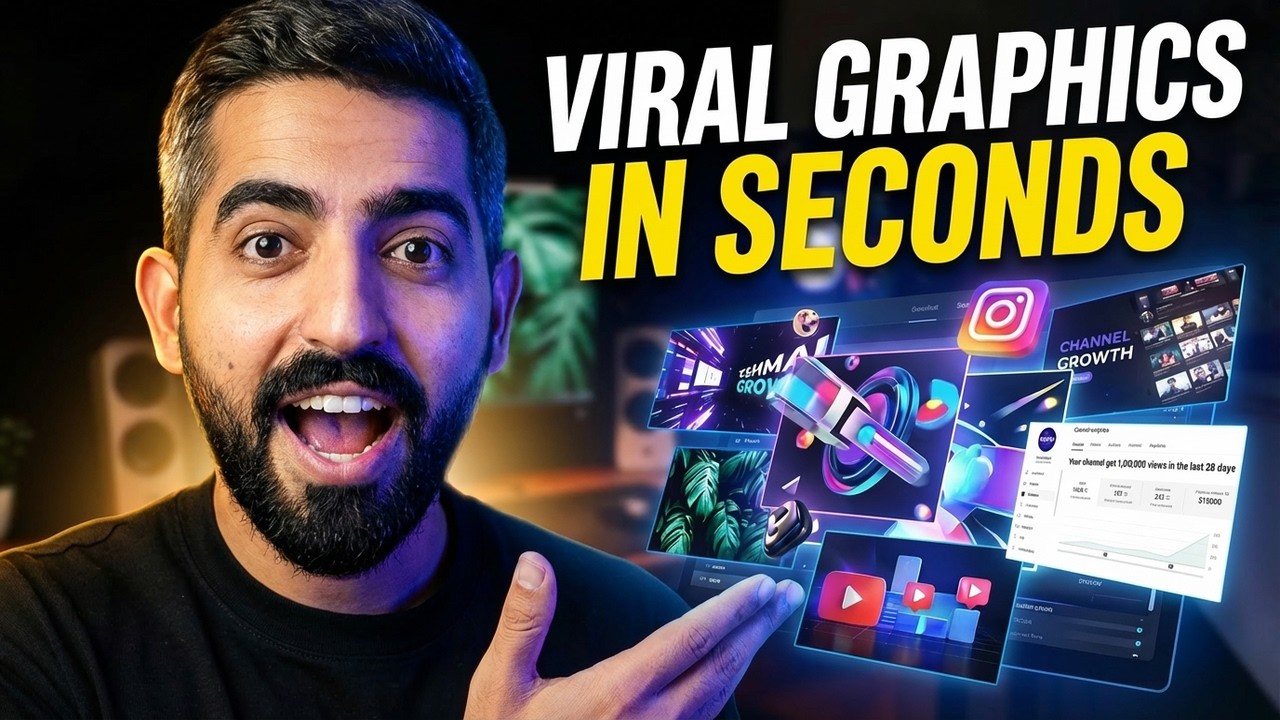How I Create VIRAL Motion Graphics in Seconds with AI - Thumbnail