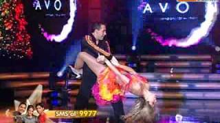 Baile Mambo: Anna Carina y Carlos Suárez (Reyes del Show 21-11-09)