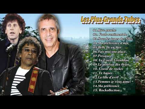 Top Chanson Francaise Année 80 :Alain Souchon, Julien clerc, Laurent Voulzy♪