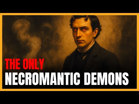 The only 4 necromantic demons in the ARS GOETIA