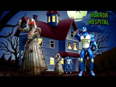 HORROR HOSPITAL IN ROPE HERO | ROPE HERO VICE TOWN - ANDROID GAMEPLAY
