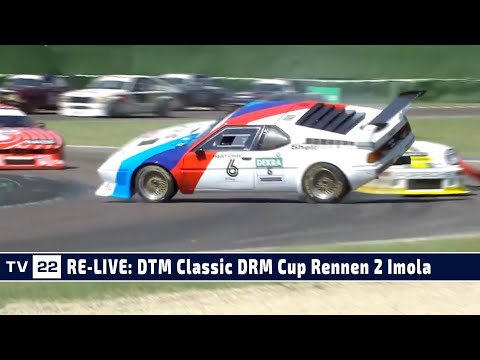 MOTOR TV22: RE-LIVE DTM Classic DRM Cup Imola Rennen 2 2022 | Tourenwagen Legenden