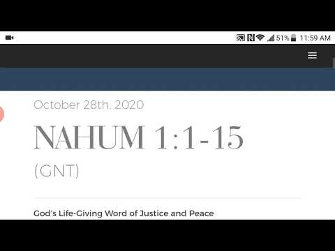Nahum 1:1-15