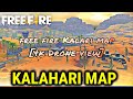 Free Fire Kalahari Map Cinematic Video Ff Kalahari Map 4k Drone View Kalahari Freefire