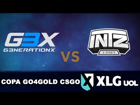 Copa Go4Gold CS:GO - Semana 5 - G3X vs INTZ (Jogo 1)