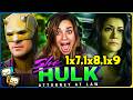 SHE HULK ATTORNEY AT LAW 1x7 1x8 1x9 Reaction First Time Watch Tatiana Maslany