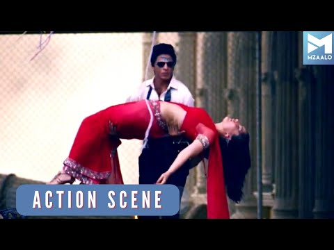मार्वल के सुपर हीरो से कम नहीं शाहरुख़  | Ra One Action Scene | Shah Rukh Khan, Kareena Kapoor
