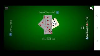 Spades Ace high 2v2 4 card pass Nil.