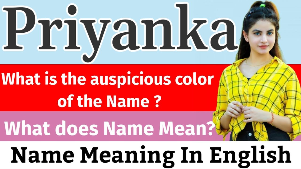 Watch video Priyanka Name Meaning In English | Priyanka Meaning | What Is The Meaning Of Name Priyanka | Islamic Now Priyanka Name Meaning In English | Priyanka Meaning | What Is The Meaning Of Name Priyanka | Islamic