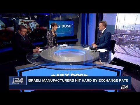 How does the Israeli shekel being so strong affect manufactures who work with US companies?