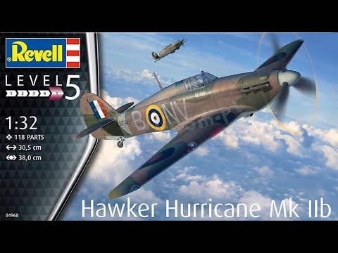 Hawker Hurricane Mk IIb : Revell : 1/32 Scale : In Box Review