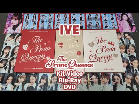 [Unboxing] IVE - THE PROM QUEENS Fan Concert (DVD, Blu-Ray & Kit Video ver.) with Apple Music POB