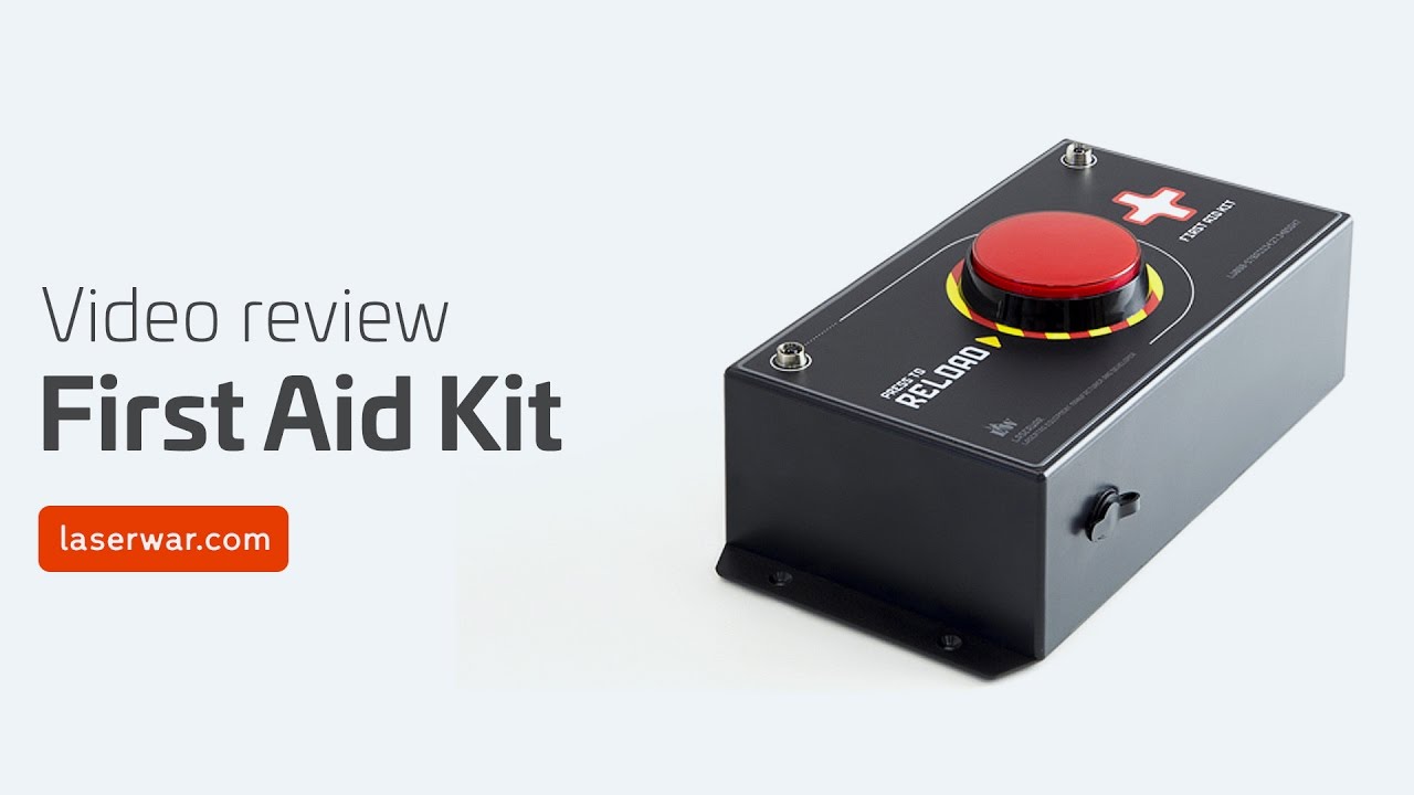 The basic first aid kit for laser tag