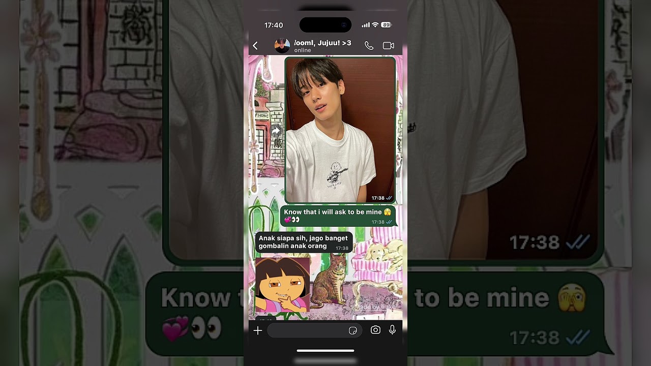 #pov: malu - malu [ ib : me ] #pov #ifake #whatsmock #fakechat #fyp #beranda