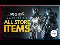Assassins Creed Valhalla | All Store Items Showcase - Draugr, Valkyrie & More!