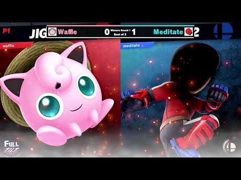 Flashpoint #38 SSBU - Meditate (Mii Fighter) Vs Waffle (JigglyPuff)