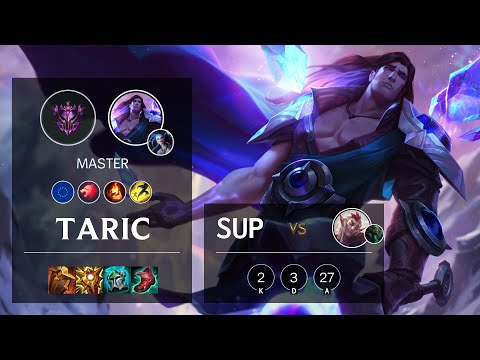 Taric Support vs Rakan - EUW Master Patch 11.23