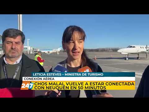 Chos Malal vuelve a estar conectado con Neuquén en 50 minutos | Noticiero Central