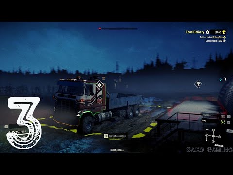 SNOWRUNNER PC Gameplay Walkthrough Part 3 - Food Delivery