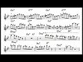 Chris Potter - Airegin (live) solo transcription