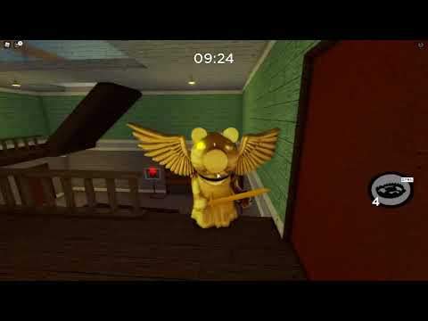 Roblox piggy GOLD PIGGY JUMPSCARE!