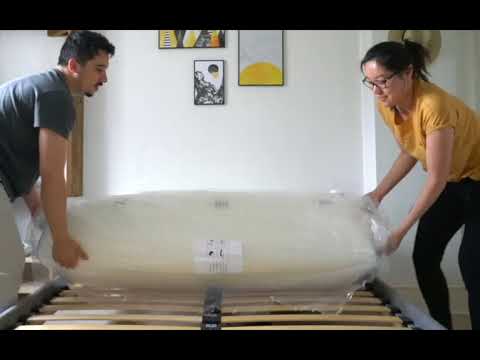 eve Hybrid Mattress unboxing - Charlotte Hu unboxes our eve hybrid Mattress