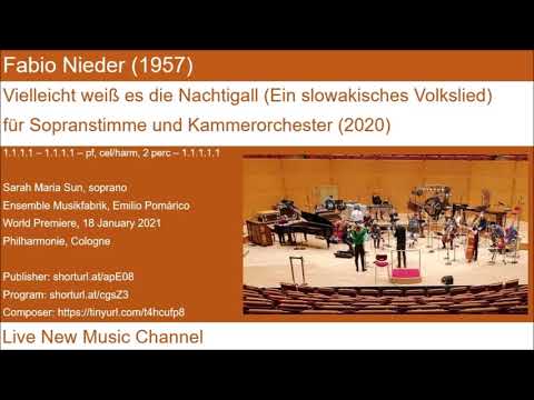 Fabio Nieder - "Vielleicht weiß es die Nachtigall" (2020)