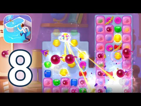 Homescapes - Gameplay Walkthrough Part 8 - Day 2 Level 26 - 29 Completed (iOS, Android)