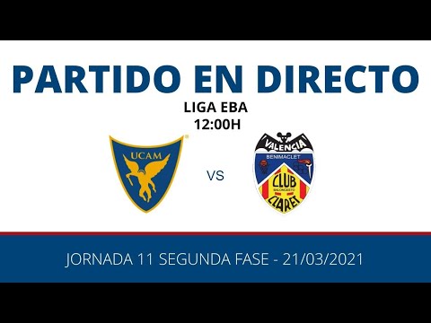JORNADA 11 | 2ª FASE LIGA EBA | UCAM MURCIA - PICKEN CLARET