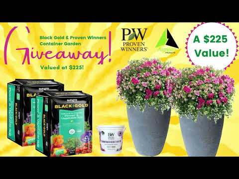 Black Gold and Proven Winners April 2021 Garden Giveaway