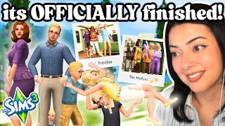 i finished RENOVATING and POPULATING SUNSET VALLEY!✨💛| sunset valley 30yrs later POPULATED RELEASE 