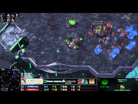 Soulkey vs True G1 - ZvZ - Corsair Cup #2
