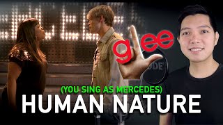 Human Nature (Sam Part Only - Karaoke) - Glee Version