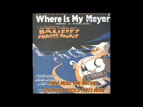 1920s Music - Sam Lanin's Dance Orchestra - Where Is My Meyer? @Pax41