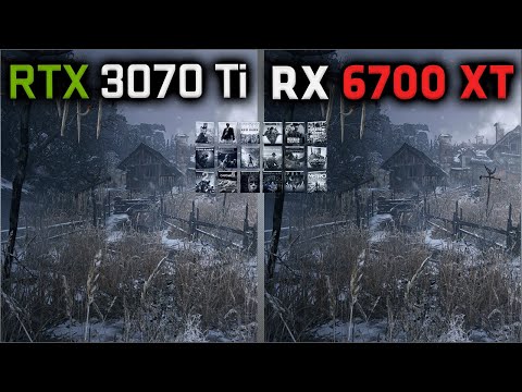 RTX 3070 Ti vs RX 6700 XT Benchmark – 59 Tests