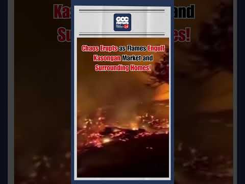 Massive Fire Engulfs Kasongan Market and Homes in Central Kalimantan