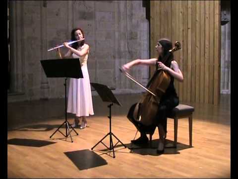 Marin Marais Les Folies d'Espagne pour flûte et violoncelle