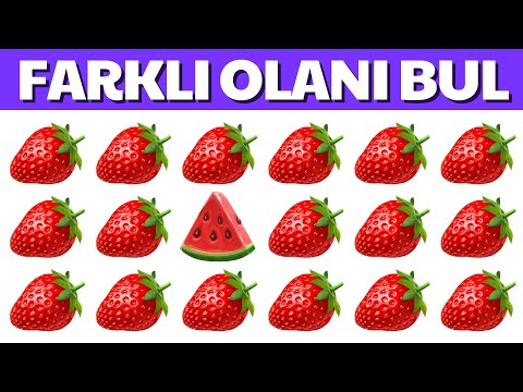 Farklı Olanı Bul!🤭🤫 Sadece Aranızdaki En Dikkatli Kişi Farklı Olanı Bulabilecek!