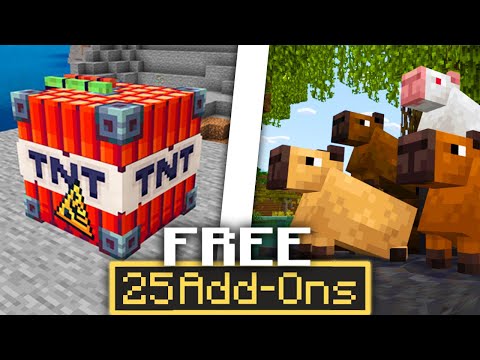 Ranking Every FREE Addon On The Minecraft Marketplace (Bedrock/MCPE)