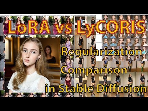 LoRA vs LyCORIS and Regularization comparisons in Kohya ss | stable diffusion person training Part 2