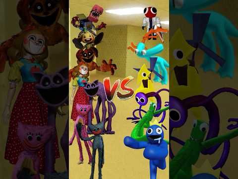 Poppy Playtime VS Rainbow Friends #shorts #poppyplaytimechapter3 #rainbowfriends