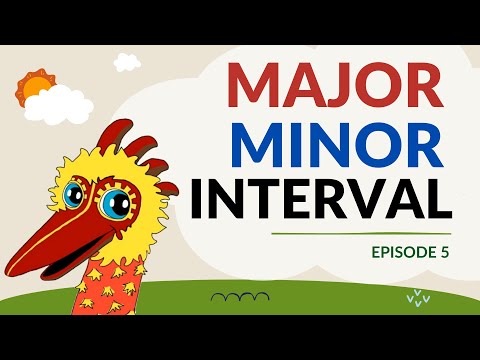 Intervals (Part Two) | Major and Minor Intervals  [Episode 5] • Theory of Music Part 5