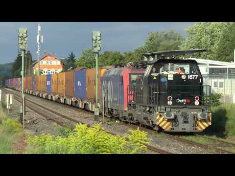 Umleiterzüge auf der Neckartalbahn