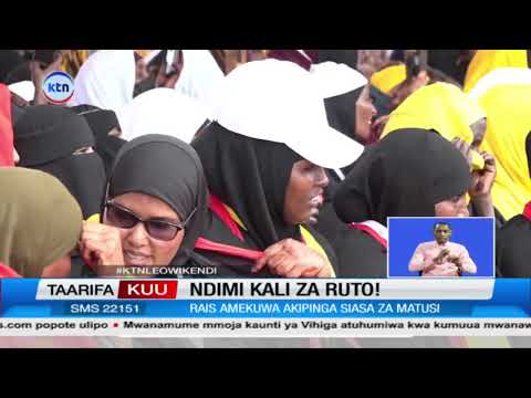 Ruto Ajipata Katika Mtego wa Kauli Kali Dhidi ya Gachagua