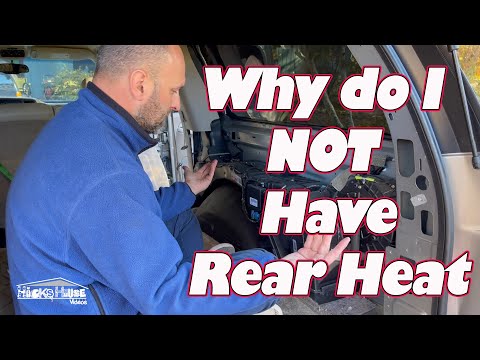 00-06 Chevy Suburban or Yukon Rear Heat Blend Door Motor Replacement.