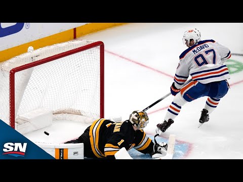 Oilers’ McDavid Races In And Slides Home Shorthanded, Breakaway Tally