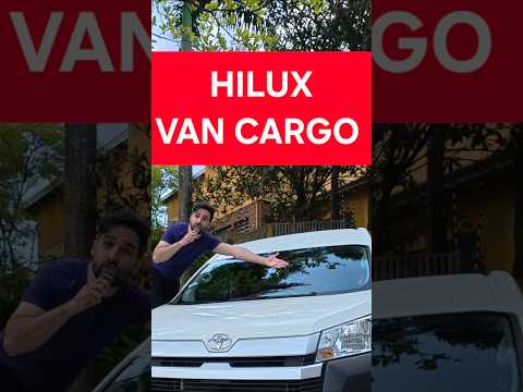 MEIO HILUX MEIO VAN DE CARGA! TOYOTA HIACE