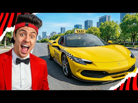 TRANSFORMEI MINHA FERRARI EM UM CARRO DE APLICATIVO!