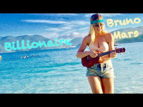Billionaire / Three little birds - Ukulele cover by Marina Sirabello Feat. Bruno Mars